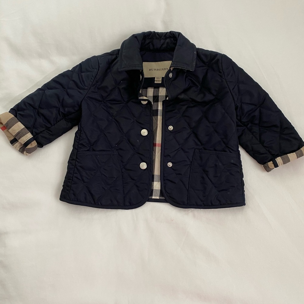 Burberry quilted coat